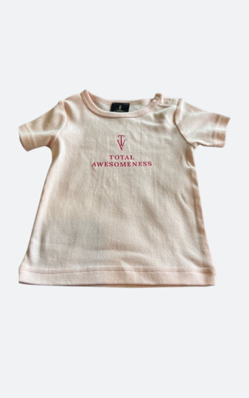 Baby t-shirt Pink logo