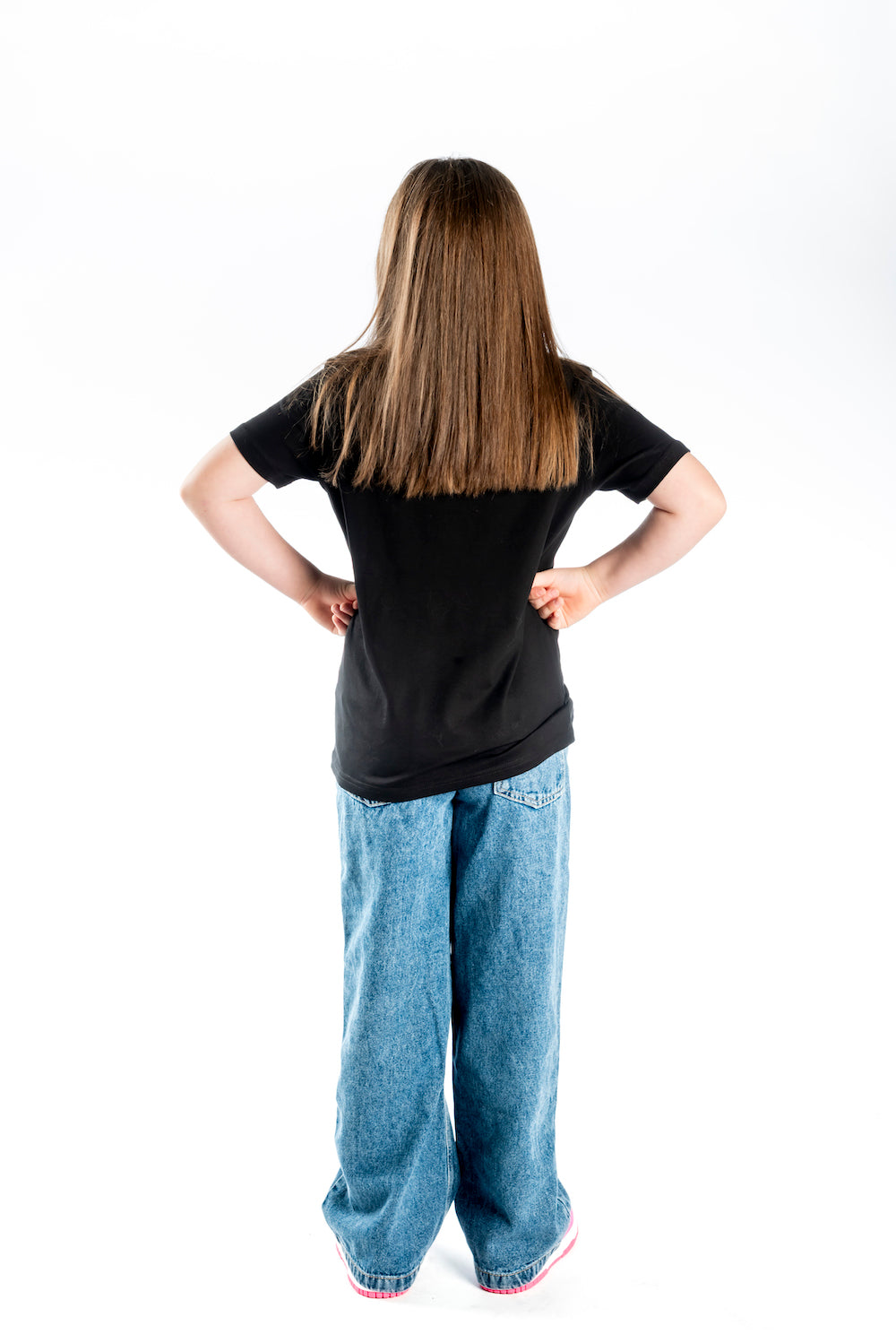 Youth Short Sleeve T-Shirt – Black - Black Logo