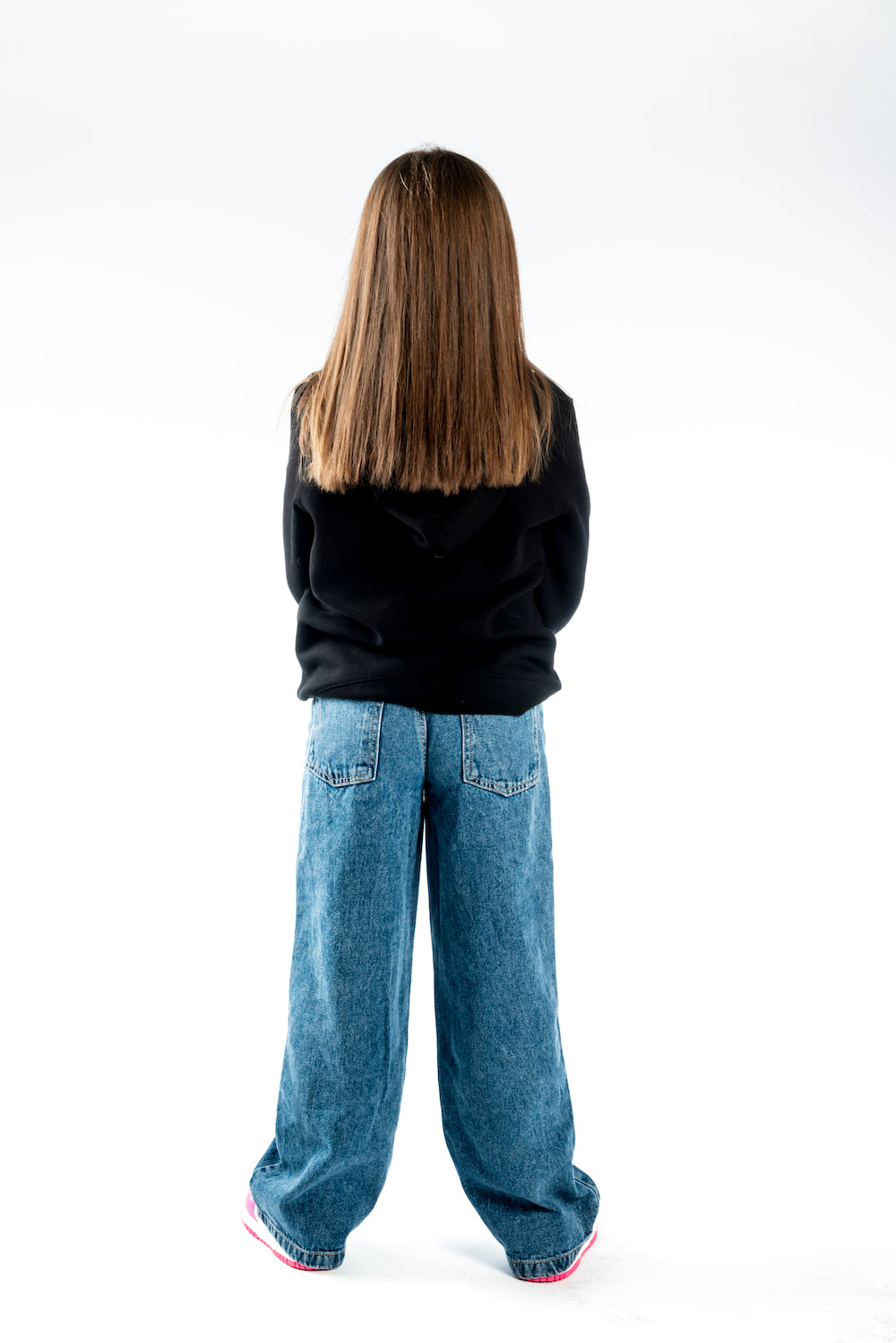 Youth Hoodie – Black - Black Logo