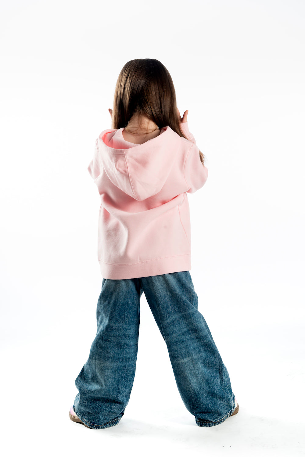 Kid's Hoodie – Pink - Pink Logo
