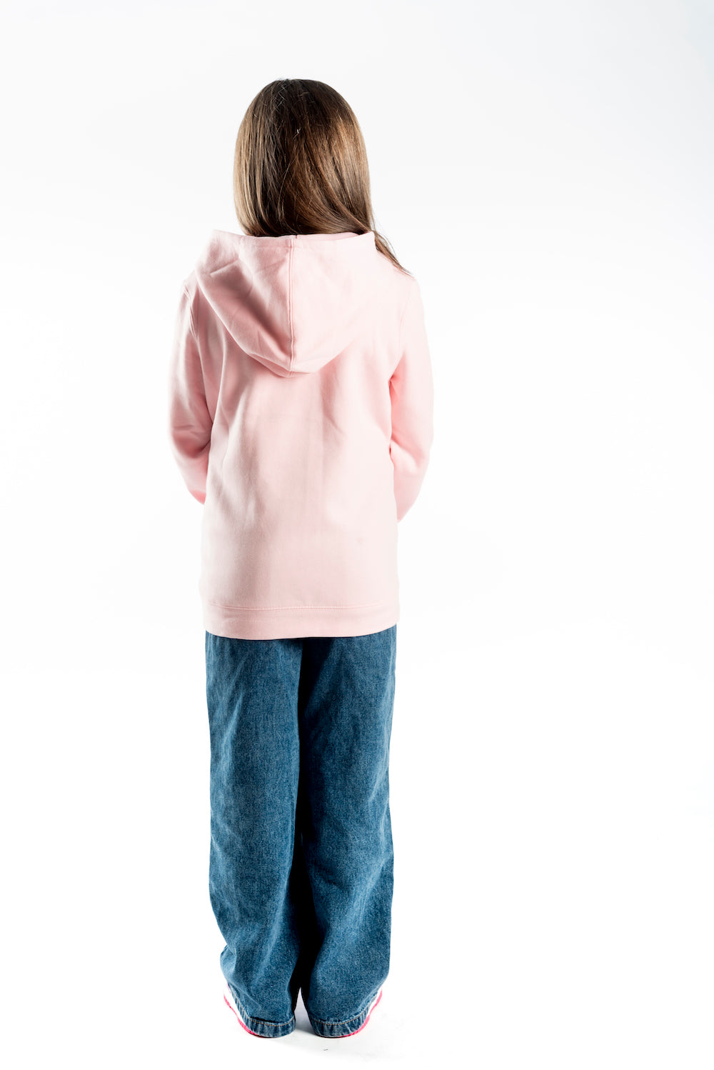 Youth Hoodie – Pink - Purple Logo