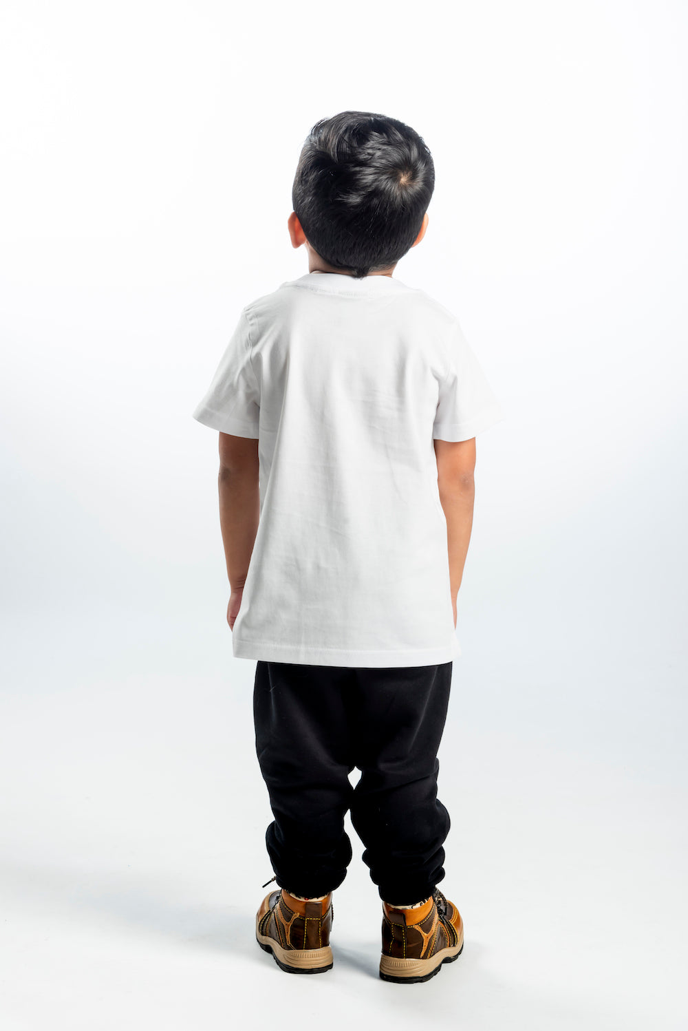 Kid's Short Sleeve T-Shirt - Blue Logo