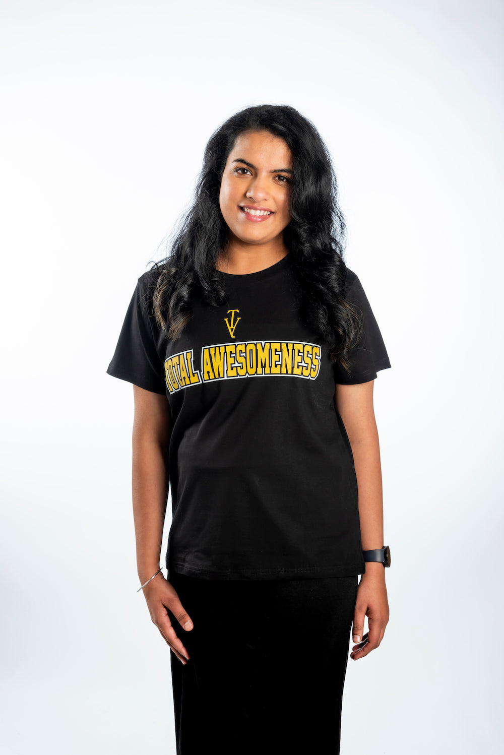 Women’s Short Sleeve T-Shirt - Black Luxe Gold