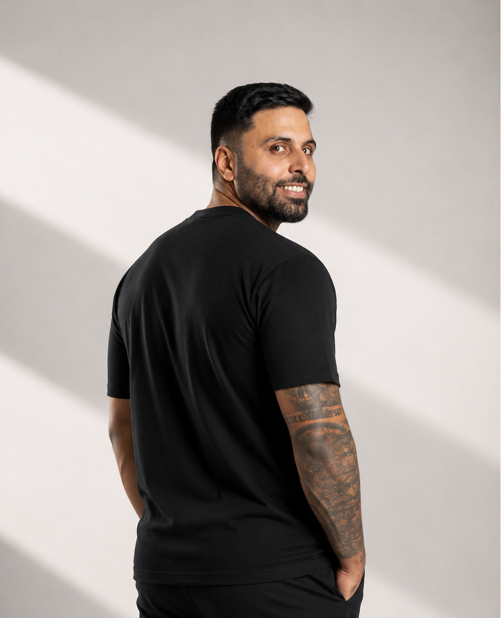 Men's Short Sleeve T-Shirt - Black – Black Logo
