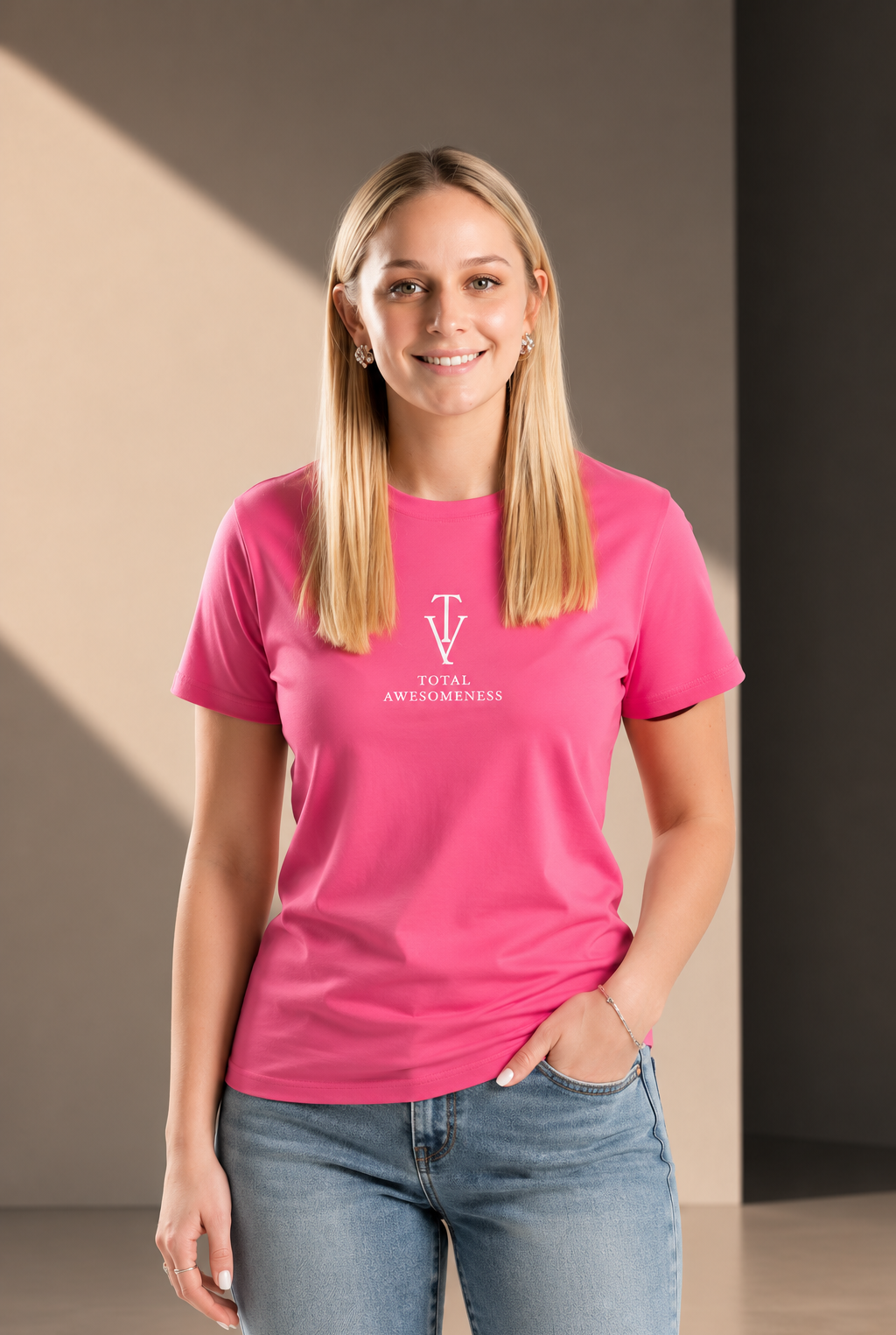 Women’s Short Sleeve T-Shirt - Charity Pink Classic