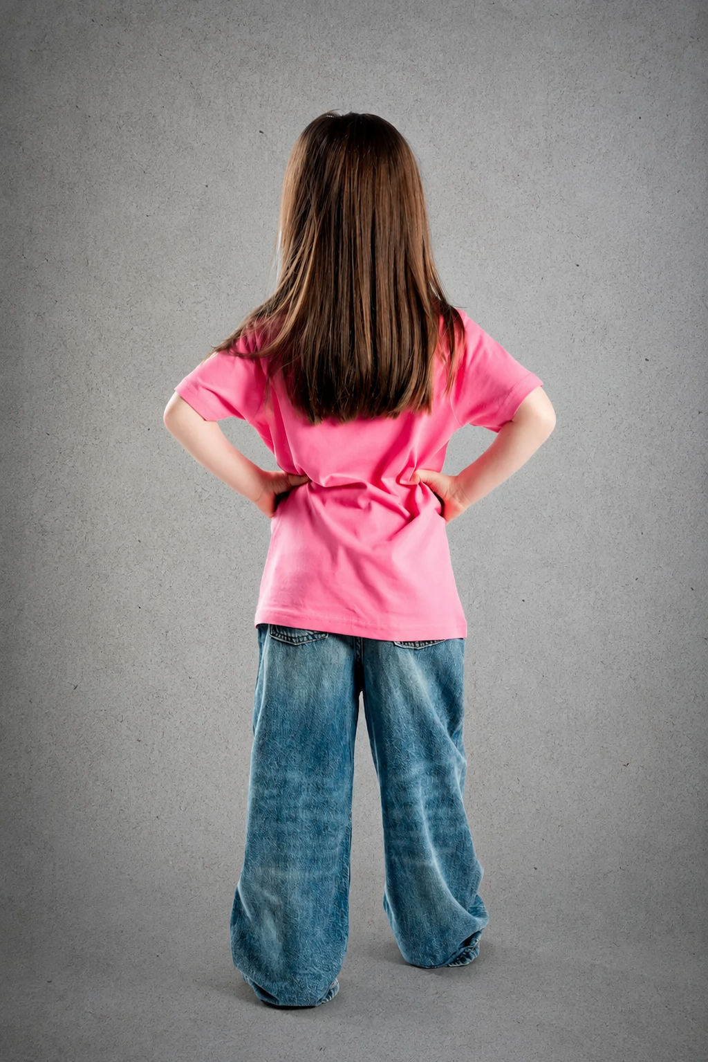 Kid's Short Sleeve - T-Shirt - Pink - Pink Logo