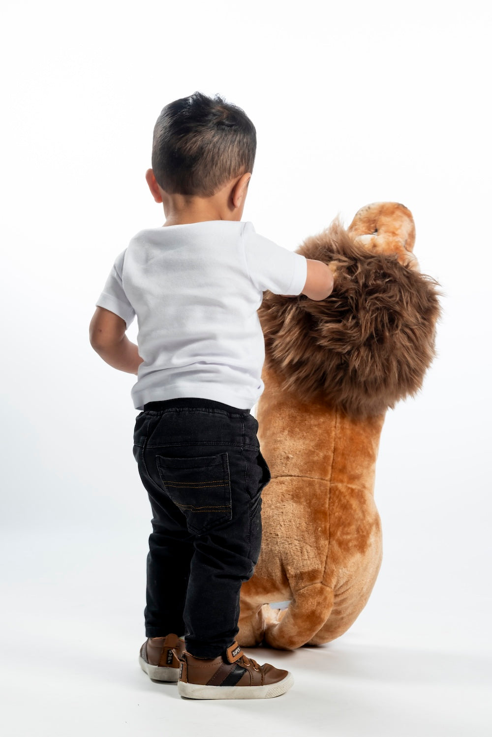 Infant Organic T-Shirt - White - Grey Logo